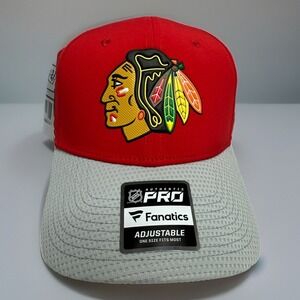 Chicago Blackhawks Fanatics 2020 Locker Room Structured Adjustable Hat